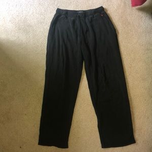Men’s Medium Black Polo Sweats